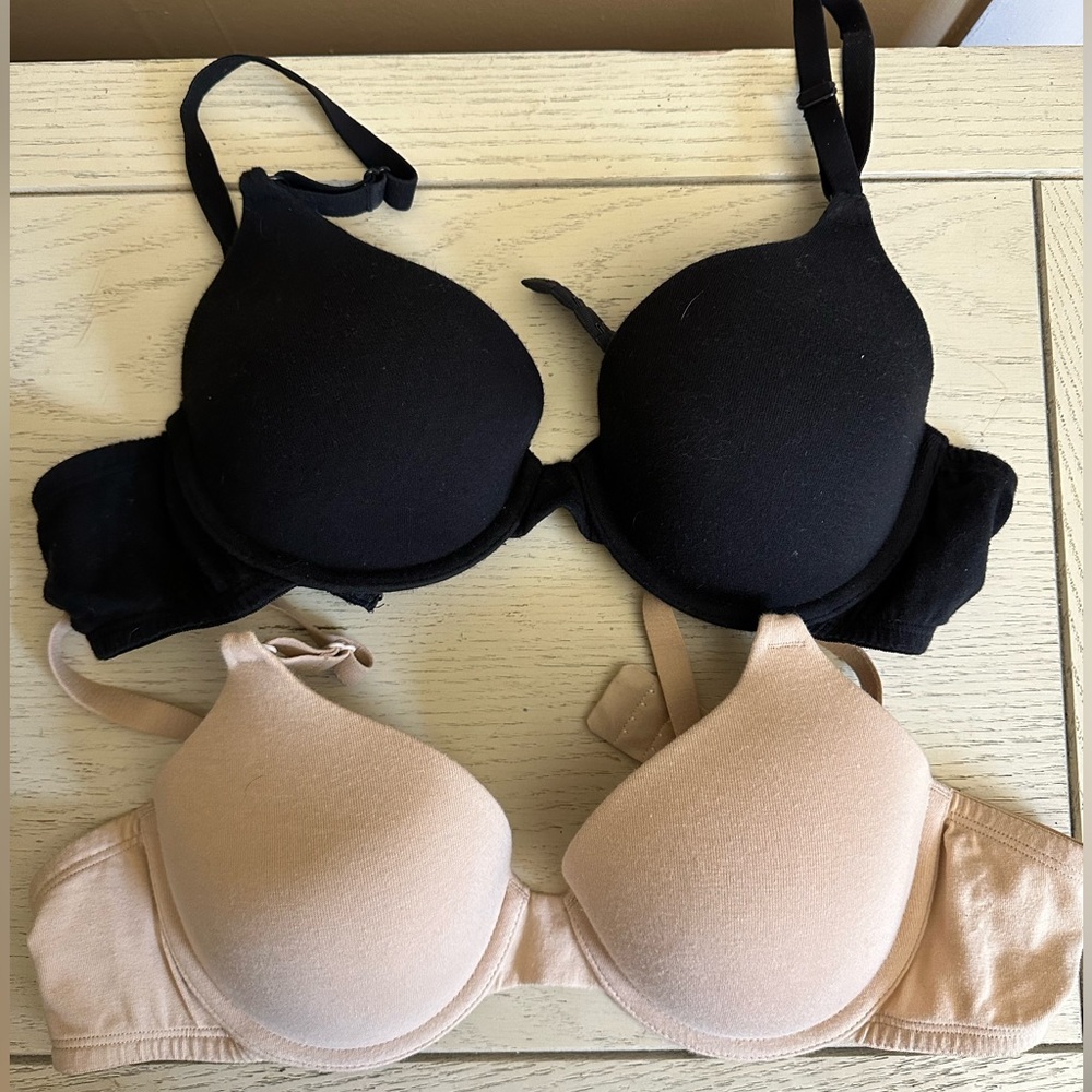 Two Fruit of the Loom Bras